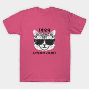 cat cool 1989 taylors version T-Shirt